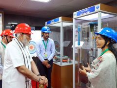 Narendra Modi highlighted the success of the indigenously developed Prototype Fast Breeder Reactor